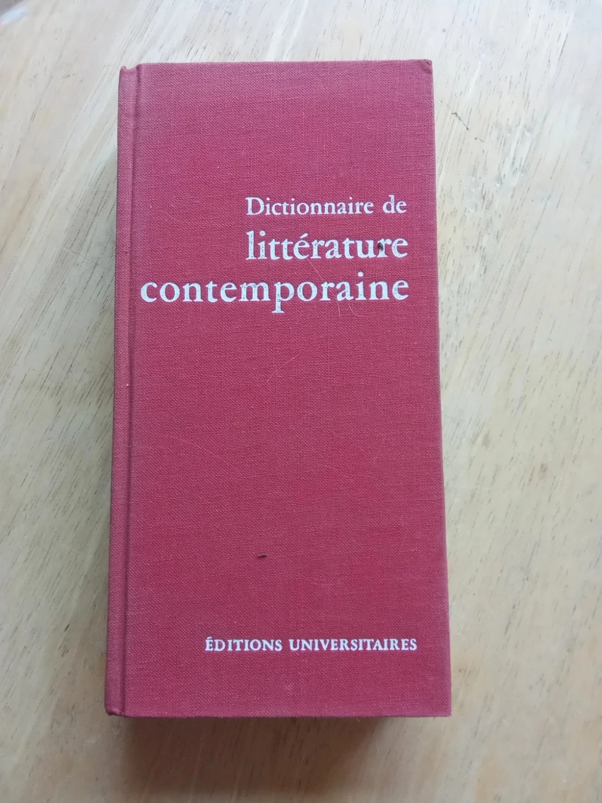 Dictionnaire de littérature contemporaine, par Pierre de Boisdeffre (dir.)